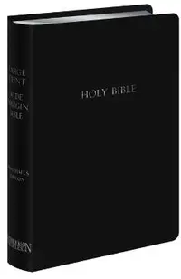 Large Print Wide Margin Bible-KJV