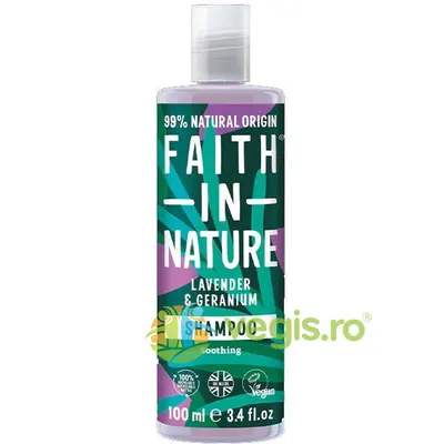 Sampon Calmant cu Lavanda si Muscata pentru Par Normal si Uscat 100ml