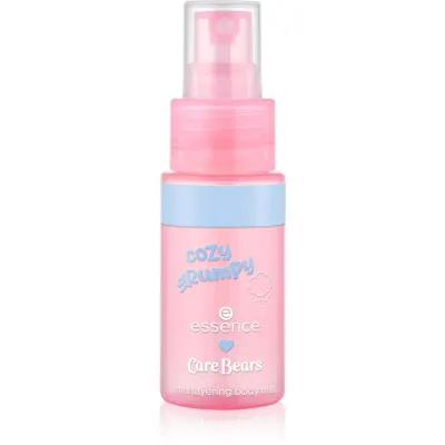 essence Care Bears spray de corp parfumat mini pentru femei 01 Cozy Grumpy 35 ml