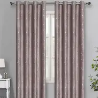Draperie catifea BELLA Roz pudra si argintiu, Perpetuum | 140 x 245 cm