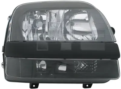 Far dreapta (H1 H7, reglaj electric, fundal negru) FIAT DOBLO, DOBLO CARGO 2000-2005