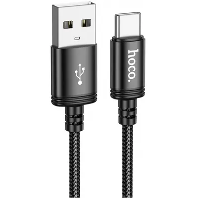 Cablu Date si Incarcare USB-A - USB-C HOCO X89, 18W, 2m, Negru