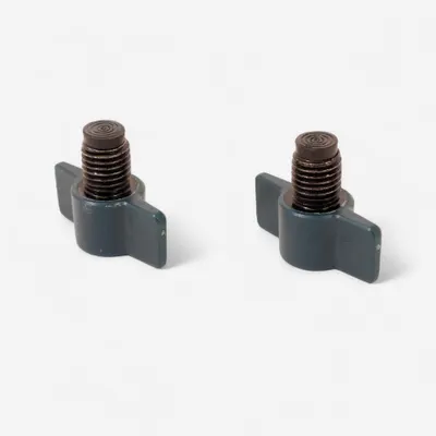 Set x2 Șuruburi de strângere fluture - Piesă schimb bare flotări paralele TS100