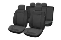 Set huse scaun Lux negru UMB3