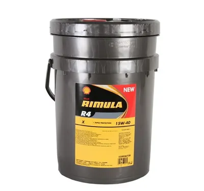 Ulei motor SHELL RIMULA R4 X 15W40, 20L 20L