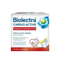 Biolectra Cardio Active, 20 Tablete Efervescente