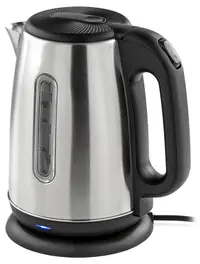 Fierbător electric Muhler - WK-199M, 2200W, 1.8 l, neagră/inox