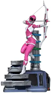 Statueta Iron Studios Television: Mighty Morphin Power Rangers - Pink Ranger, 23 cm