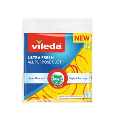 Laveta Universala, Vileda, Ultra Fresh, 2 Bucati