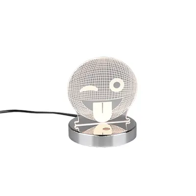 R52641106 Veioza Smiley 1x3.2W LED 200lm 3000K Crom