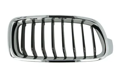 Grila radiator Dreapta potrivit BMW 3 (F30, F80), 3 (F31) 1.5-3.0H 2011-2019 - (SPORT, crom/negru)