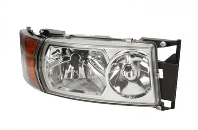 Far fata Dreapta (4 LED D1R H7 P21W T4W, manual, cu indicator) potrivit SCANIA G I, P I, P,G,R,T, R I, T 01.03