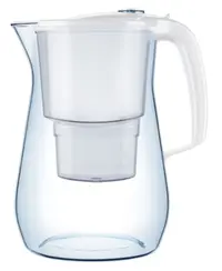 Cană de filtrare apă Aquaphor - Onyx, 120010, 4.2 l, albă