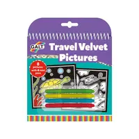 Carte de calatorie - Colorare cu catifea