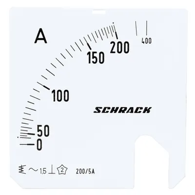 Scala 72*72mm, 200/400/5A, AC