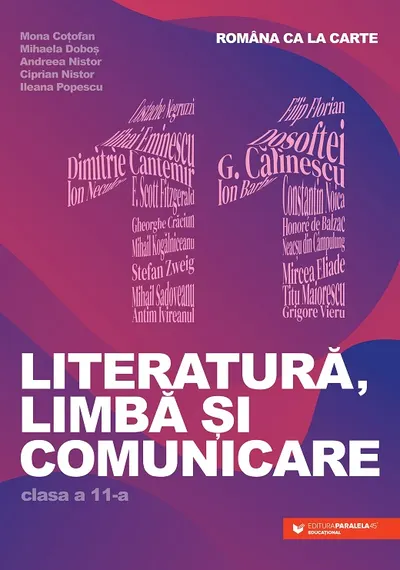 Româna ca la carte. Literatură, limbă și comunicare. Clasa a XI-a