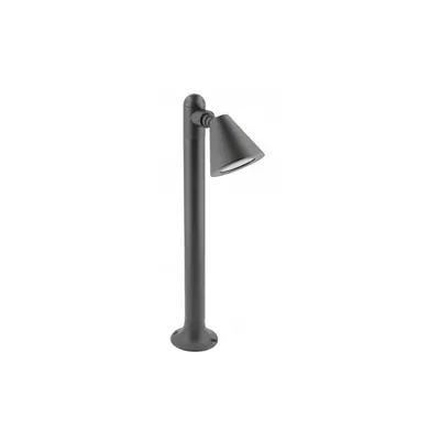 Corp de iluminat pentru exterior - Garden fixture LUSTINO-P 50, GU10, MAX.20W, IP44, AC220-240V, 50-60Hz, mounting post, graphite