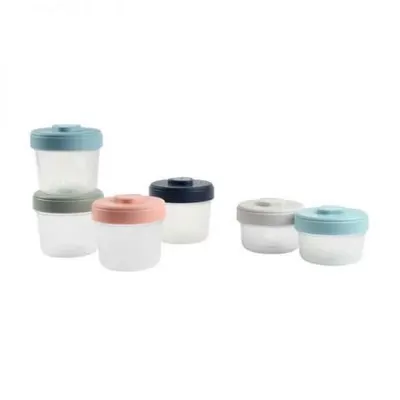 Set 6 recipiente hrana Beaba 2x90ml, 4x150 ml