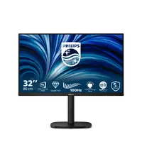 Monitor Consumer Philips 32B2N3500/00, 31.5", 2560 x 1440 pixeli, Black, 5 ani Garantie