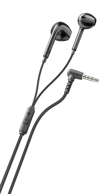 Căști cu microfon Ploos - 6534, negre
