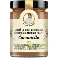 Caramella Crema cu Gust de Caramel, Frisca si Migdale Coapte Secretele Ramonei 350g
