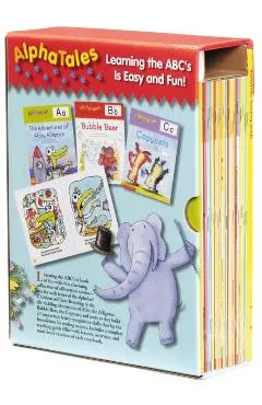 AlphaTales: A Set of 26 Irresistible Animal Storybooks That Build Phonemic Awareness & Teach Each Letter of the Alphabet [With Teacher's Guide]