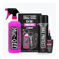 Kit întreținere Muc-Off Clean, Protect și All Weather Lube