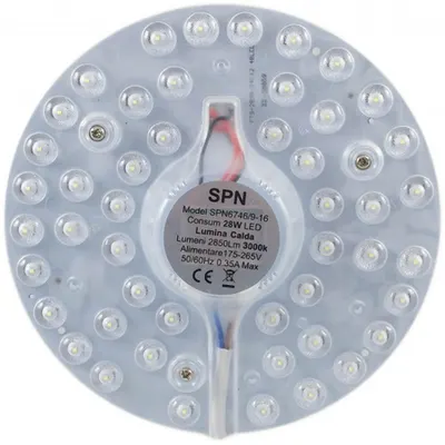Modul Led pt Aplica Fi180, 28W=250W, 3000K, lumina calda