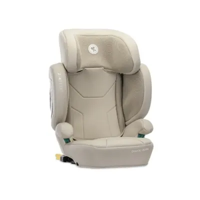 Scaun auto, Lorelli Growgo, Isofix, pliabil, protectii laterale extensibile, spatar reglabil, tetiera reglabila, 100-150 cm, Beige