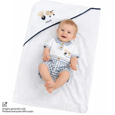 Prosop baie pentru bebelusi Chicco, Turcoaz, 01142-70MFCI