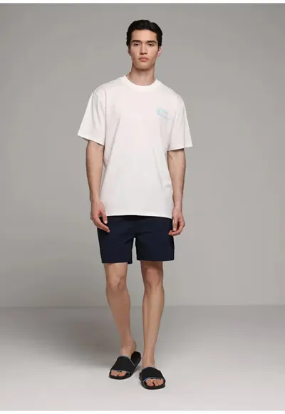 Short Barbati Albastru Marin Slim - Ocean Blue