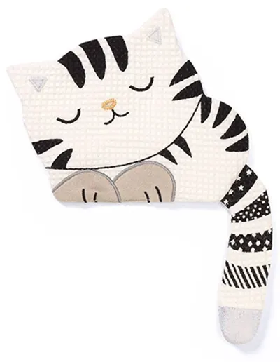 Jucărie bebeluși zgomotoasă pentru îmbrățișat BabyOno - Kitty, 17.5 cm