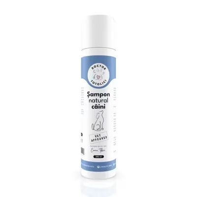 Sampon natural caini Doctor Totolici, 250 ml