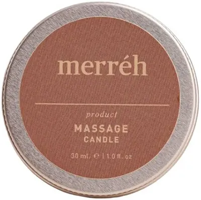 Merréh Red Grape Lumânare de masaj, 30 ml