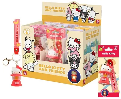 Breloc YuMe Animation: Sanrio - Hello Kitty, Camping Lamp Series, sortiment