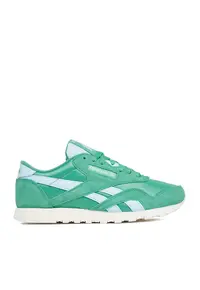 Adidasi pentru femei - albastru/verde - nylon -