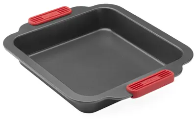 Formă de copt Lekue - Pătrată, cu strat antiaderent, 20 x 20 cm