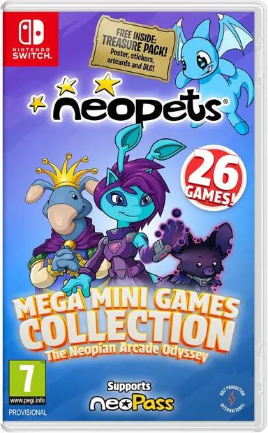 Neopets: Mega Mini Games Collection - Day One Edition (Nintendo Switch)