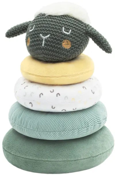 Turn de pluș pentru stivuire KikkaBoo Sleepy Sheep