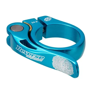 Clema de șa Reverse Long Life Sky Blue 34,9 mm