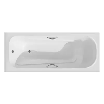 Cada baie dreptunghiulara Bella WB-S001 cu manere acril 170 x 70 cm