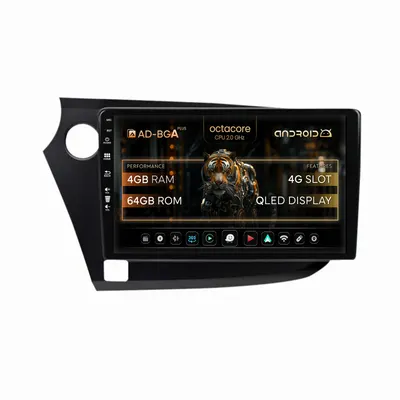 Navigatie Honda Insight (2009-2014), Android, A-Octacore 4GB RAM + 64GB ROM, 9 Inch - AD-BGA9004+AD-BGRKIT009