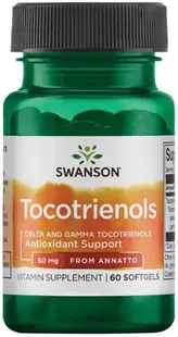 Tocotrienols, 50 mg, 60 capsule moi, Swanson