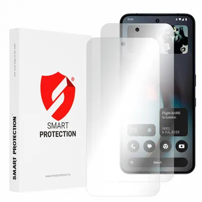 Folie de protectie Ecran Smart Protection Premium Classic pentru Nothing Phone (3), Plastic, Set 2 bucati