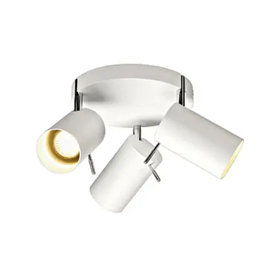 ASTO TUBE 3 circ, WL, rozetă circular, alb, 3xGU10, max.75W