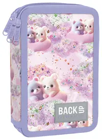 Penar echipat BackUp 8 EW - Pastel Teddy Bears, 3 fermoare