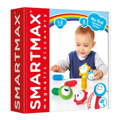 Joc magnetic Smart Max My First Sound & Senses Primele mele sunete si simturi 8 piese