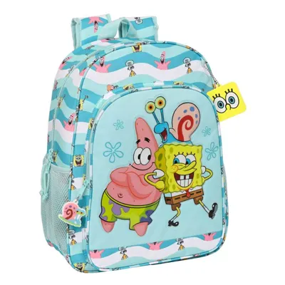 Rucsac scoala clasa I-II Sponge Bob Stay Positive 33x42x14 cm