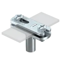 Cable bracket with crossbar FL, 30 mm mounting height galvanised | Type 168 DIN 30
