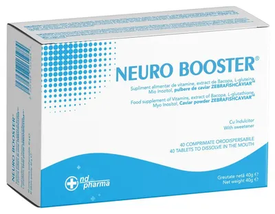 Neuro Booster cu ZebrafishCaviar, 40 comprimate